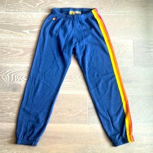 Aviator Nation navy 5 stripe pants. Size medium.